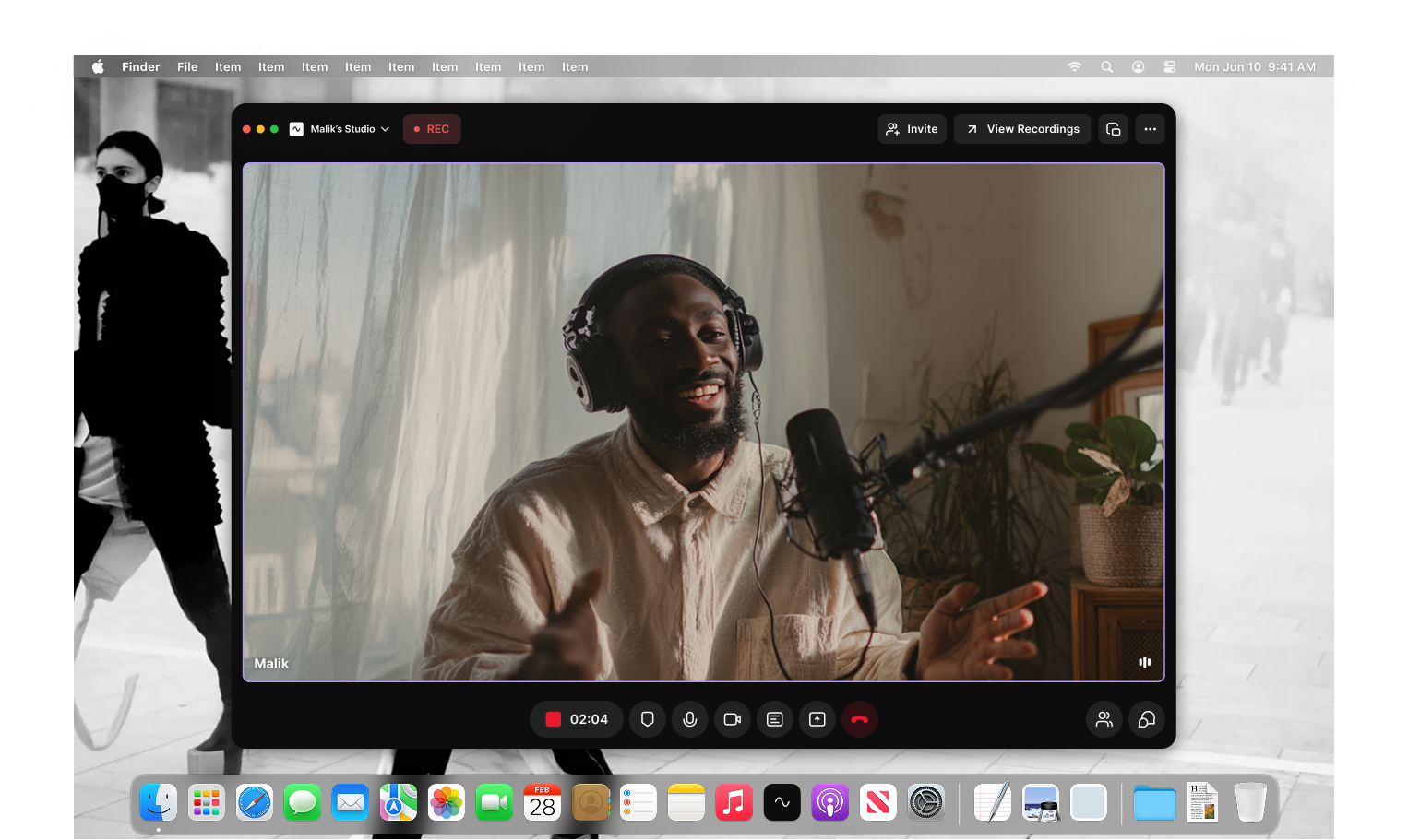 Solo recording - macos app