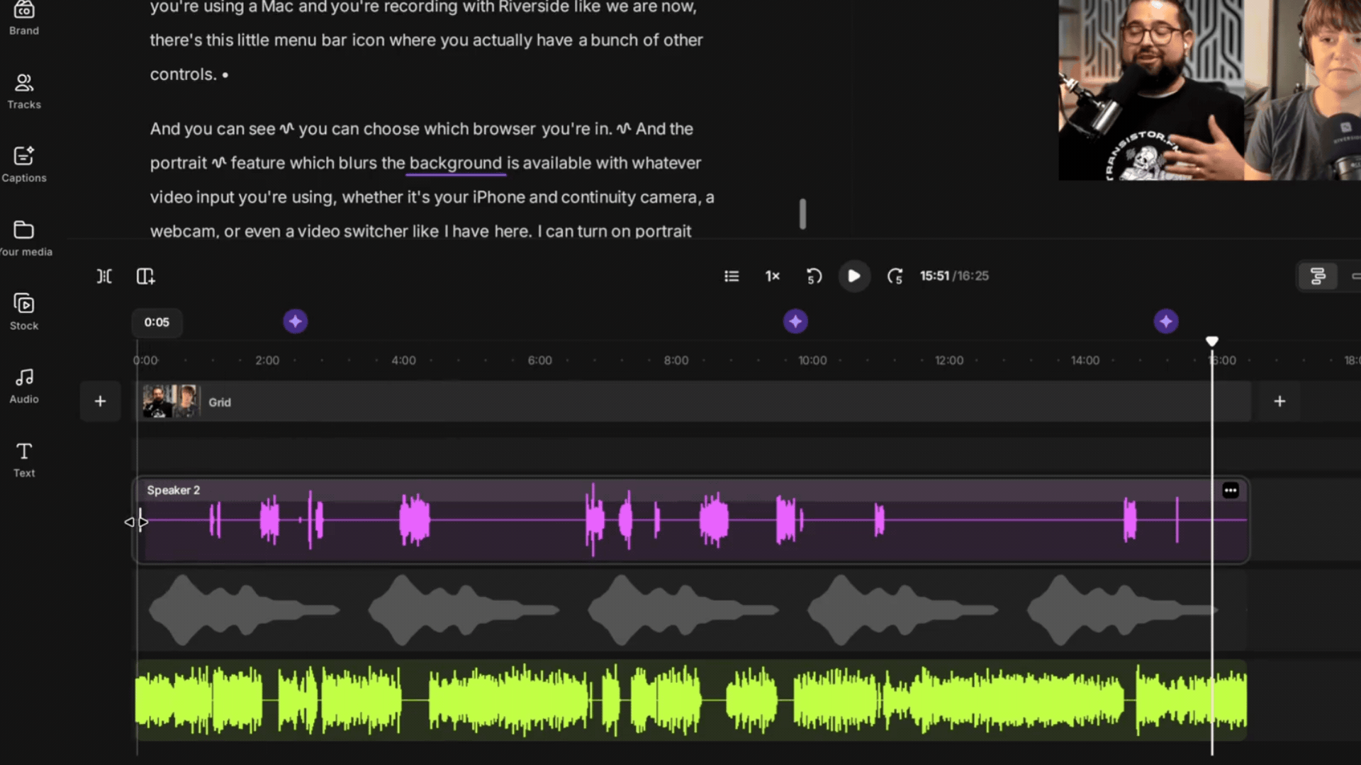 Trimming a clip - expanded view.gif