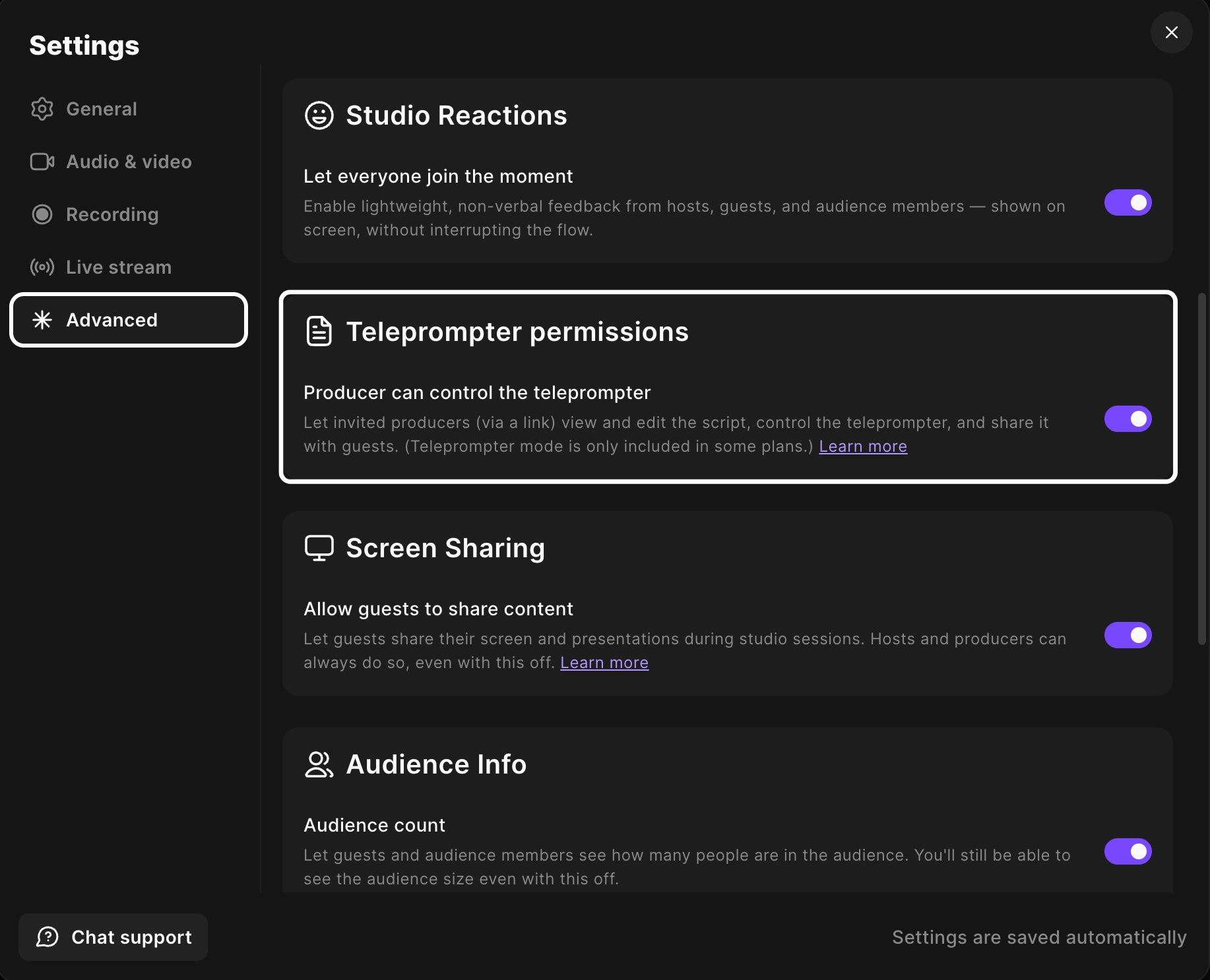 Permettre aux producers d'éditer et de contrôler le téléprompteur_051026.png